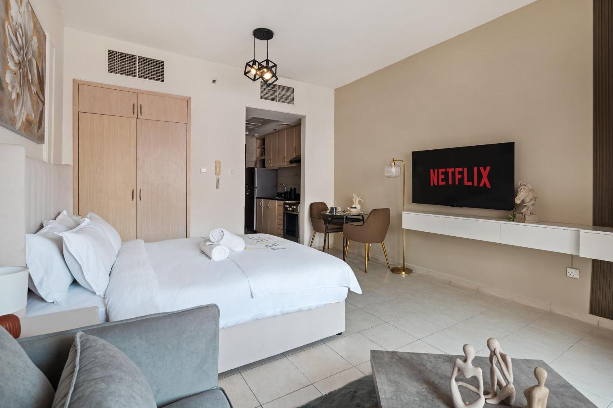 Stylish Retreat In Discovery Gardens Апартаменты Дубай